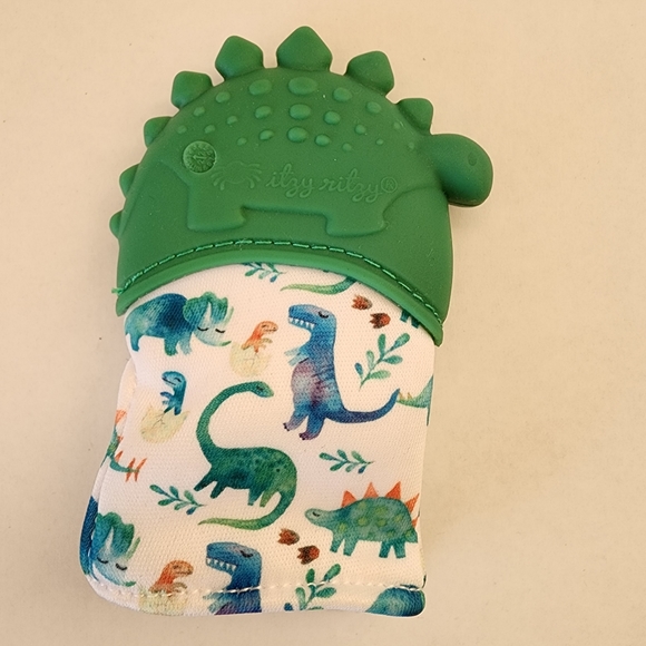 Itzy Mitt by itzy ritzy 3m & up Teether Dino - Picture 4 of 4